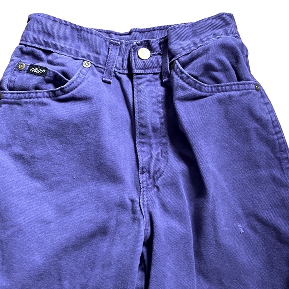 Vintage 80s/90s CHIC Purple Girls Jeans - Picture 3 of 11